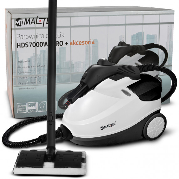 Parný čistič s mopom 2000 W MalTec HDS7000W-PRO