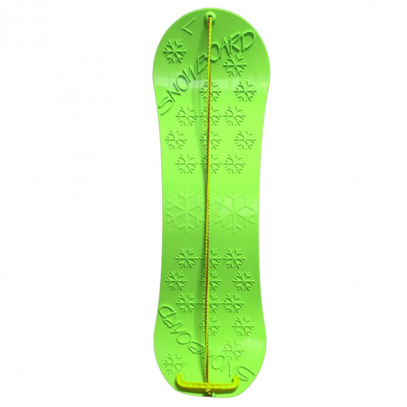 Detský plastový snowboard Inlea4Fun - zelený
