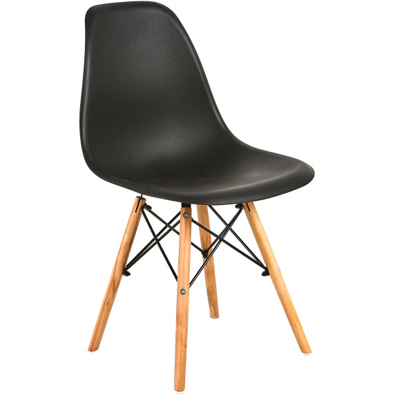 Jedálenská stolička AGA CM59 - čierna