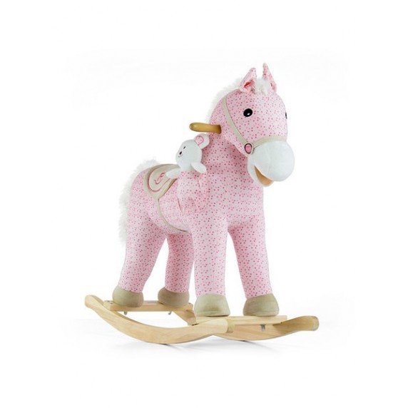 Hojdací koník Milly Mally Pony ružový
