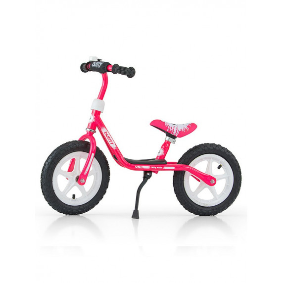 Detské cykloodrážadlo Milly Mally Dusty 10" - pink