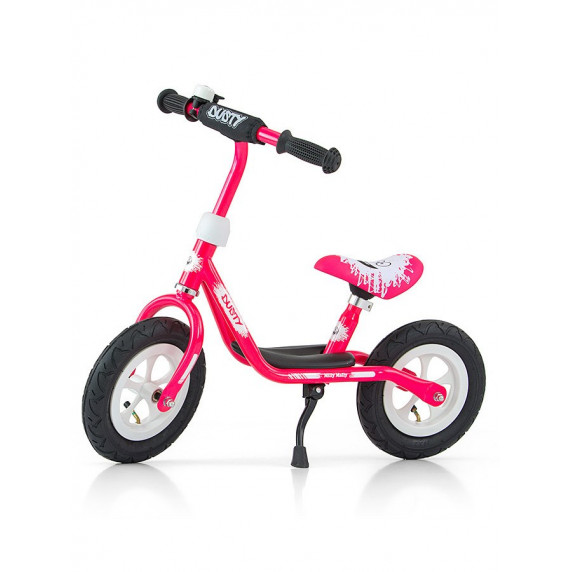 Detské cykloodrážadlo Milly Mally Dusty 10" - pink