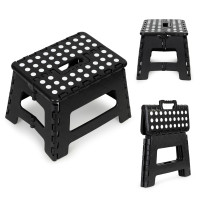 Skladacia stolička 22 cm ModernHome - čierna 