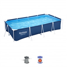Rodinný bazén 400 x 211 x 81 cm + kartušová filtrácia BESTWAY Steel Pro Frame 56424 Preview