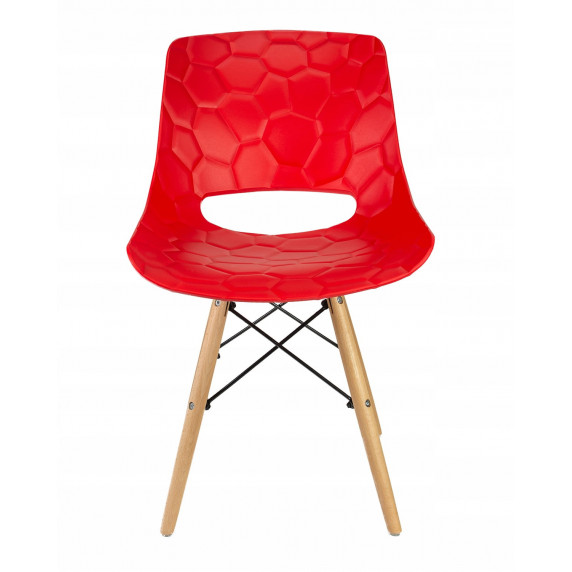 Jedálenská stolička 1 kusy AGA Lars SD-939707- červená