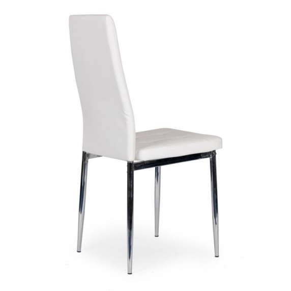 Jedálenská stolička 4 ks MODERN HOME Prestige - biela