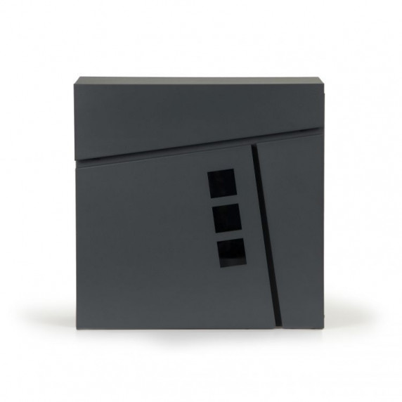 Poštová schránka MODERN HOME Slanted Cube - Sivá