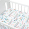 Detské posteľné obliečky 2-dielne 100 x 135 cm NEW BABY - vláčik