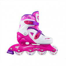 Detské kolieskové korčule NILS Extreme NJ0321 ružové Preview