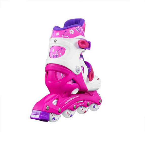 Detské kolieskové korčule NILS Extreme NJ0321 ružové