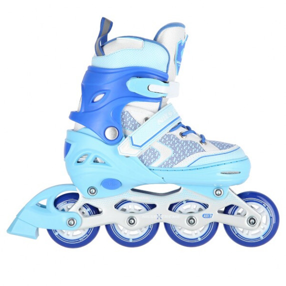 Detské kolieskové korčule NILS Extreme NA14198 modré