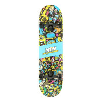 Skateboard NILS Extreme CR3108 Color Worms 2 