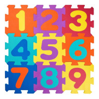 Penová podložka puzzle Čísla PLASTICA 