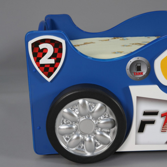 Detská postieľka Monza Mini Inlea4Fun - modrá