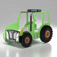Detská postieľka Traktor Farmer Inlea4Fun - zelená Preview