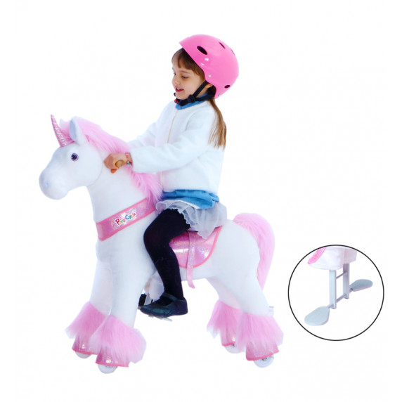 Poník PonyCycle 2020 Pink Unicorn - Malý
