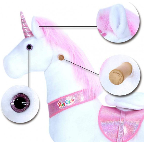 Poník PonyCycle 2020 Pink Unicorn - Veľký