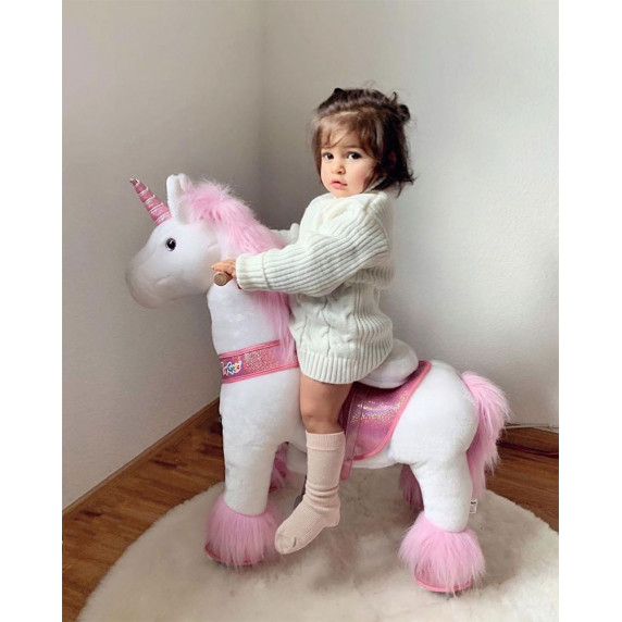 Poník PonyCycle 2021 Pink Unicorn - Malý