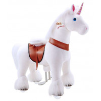 Poník PonyCycle 2021 White Unicorn - Malý 