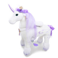 Poník PonyCycle Violet Unicorn - Malý 