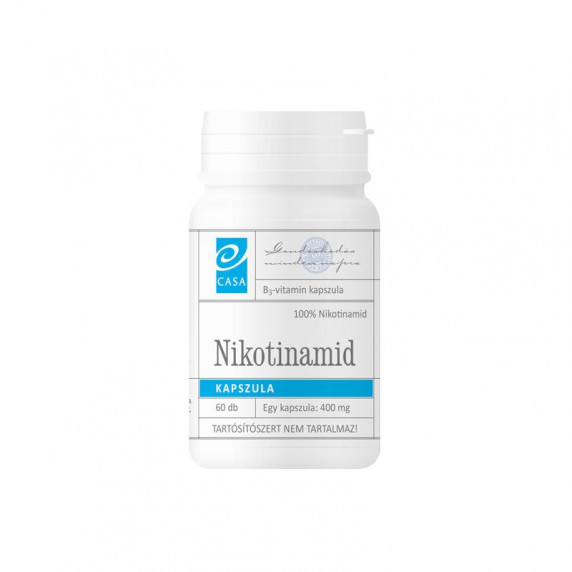Nikotínamid Vitamín B3 60 kapsúl CASA