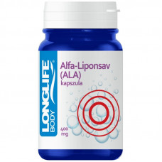 Kyselina alfa-lipoová 400 mg 60 kapsúl LONGLIFE Preview