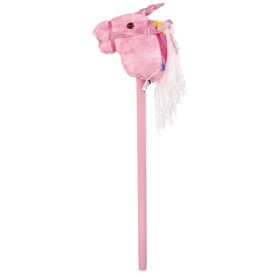Kôň na palici Hobby Horse - ružový jednorožec