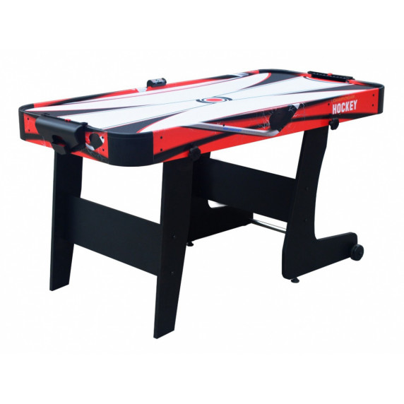 Stôl na stolný hokej Inlea4Fun Air Hockey Red Table