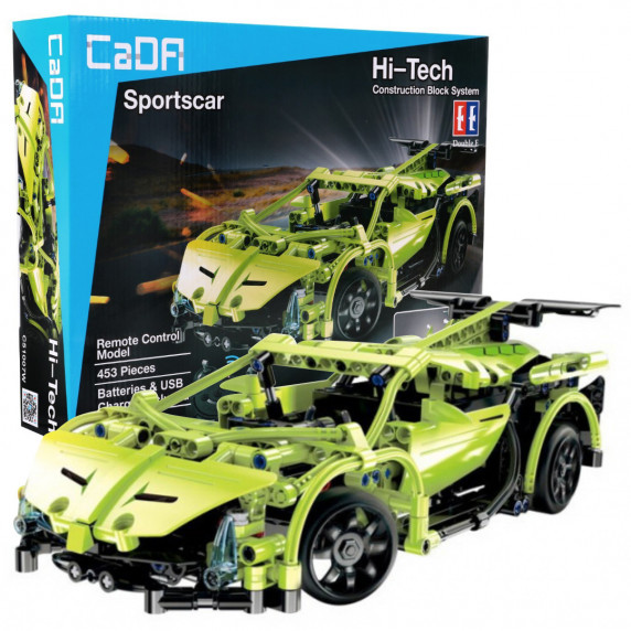 Konštrukčná kreatívna sada 453 kusov CaDFI Sportscar
