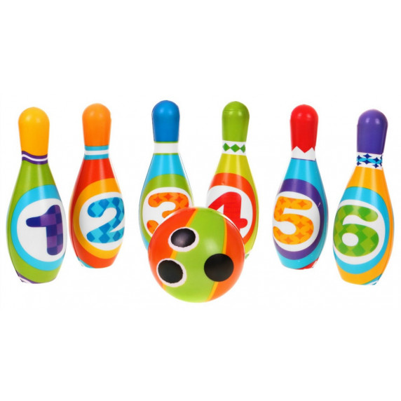 Farebný detský bowling Inlea4Fun BOWLING SET 
