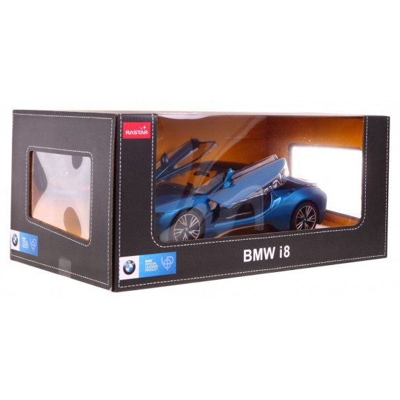 RC športové auto BMW i8 RASTAR 1:14 - modré