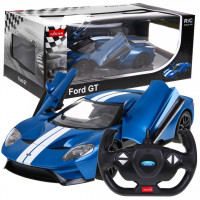 RC športové auto FORD GT RASTAR 1:14 - modré 