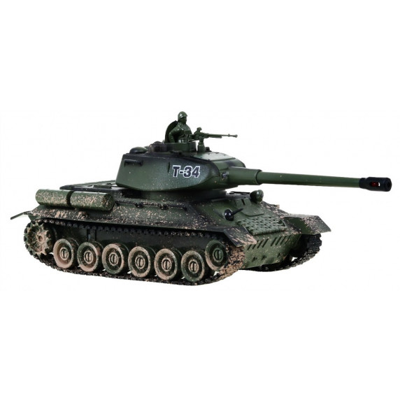 RC Tank na diaľkové ovládanie 1:28 Inlea4Fun T-34 Camouflage