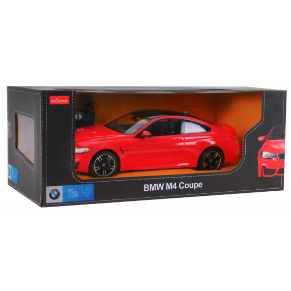 RC športové auto BMW M4 Coupe RASTAR 1:14 - červené