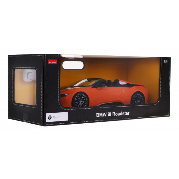 RC športové auto BMW I8 Roadster 1:12 RASTAR - oranžové