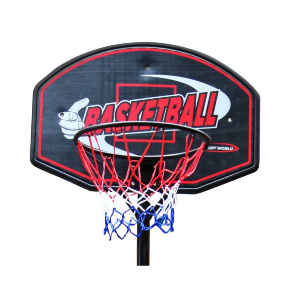 Basketbalový kôš Inlea4Fun SPORT WORLD BASKETBALL 255/322 cm