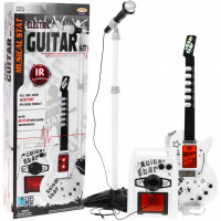Elektrická gitara s mikrofónom a zosilňovačom Inlea4Fun GUITAR KIT 