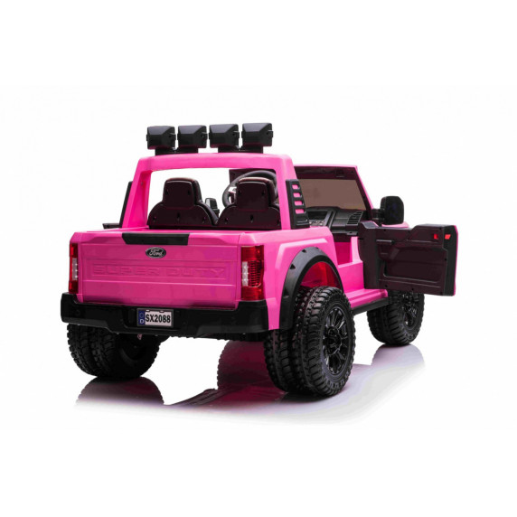 Elektrické autíčko Ford Super Duty - ružové
