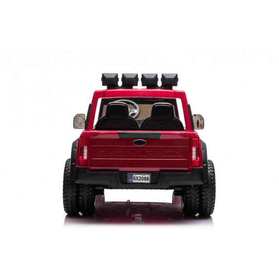 Elektrické autíčko Ford Super Duty - červené