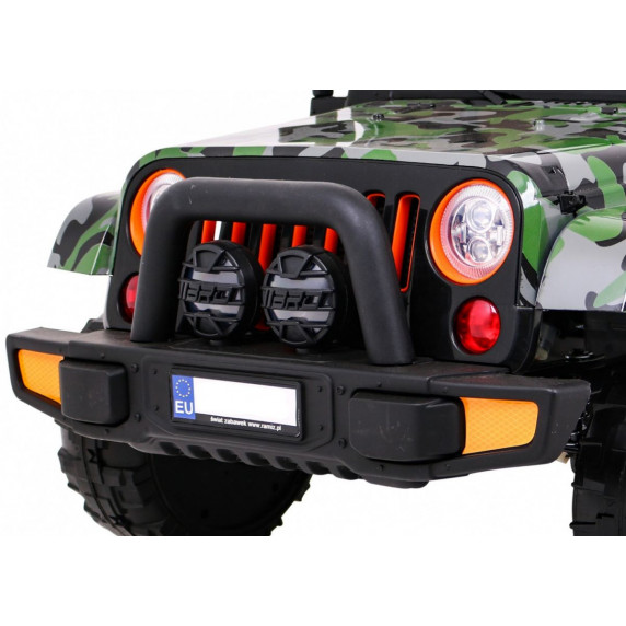 Elektrické autíčko terénne Jeep BRD-7588 Full Time 4WD Moro