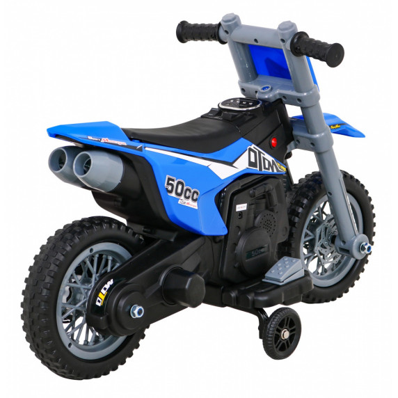 Elektrická motorka Inlea4Fun V-Cross - modrá