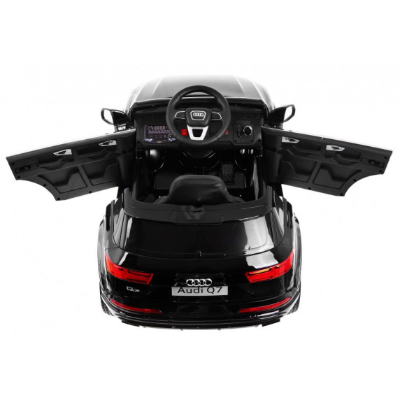 Elektrické autíčko Audi Q7 Quattro S-Line - čierne