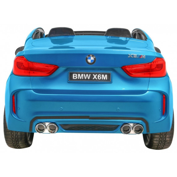 BMW X6M XXL elektrické autíčko lakované prevedenie - modré 2021