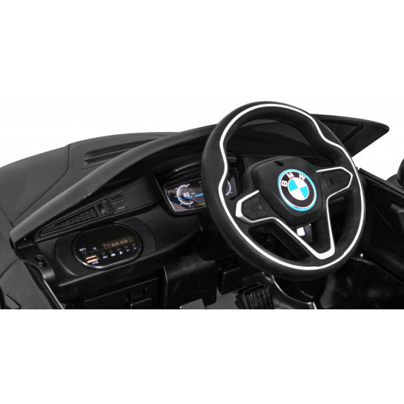 Elektrické autíčko BMW i8 LIFT Coupe - čierne