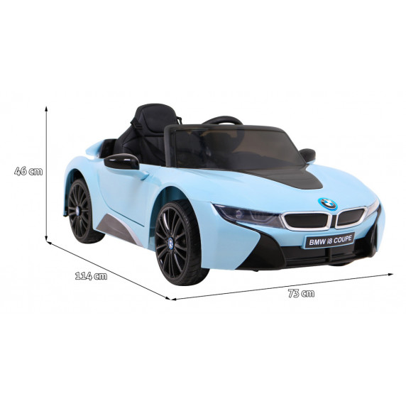 Elektrické autíčko BMW i8 LIFT Coupe - modré