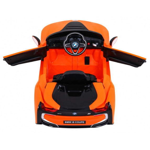 Elektrické autíčko BMW i8 LIFT Coupe - oranžové