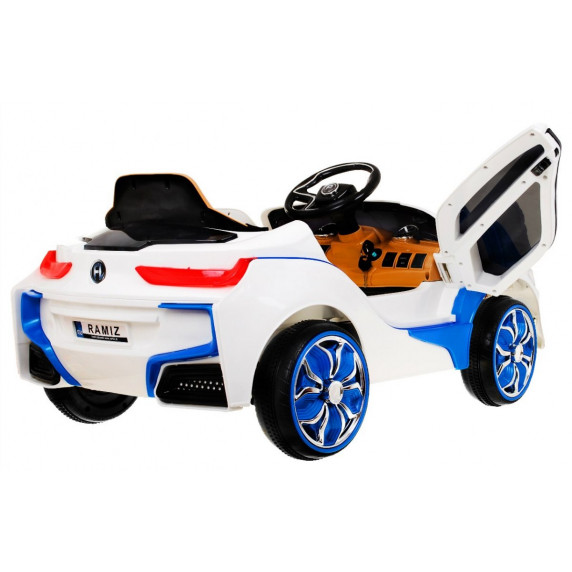 Inlea4Fun RAPID SPORT elektrické autíčko - Biele