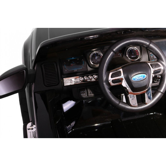 Elektrické autíčko lakované FORD Ranger 4x4 FaceLifting - čierne