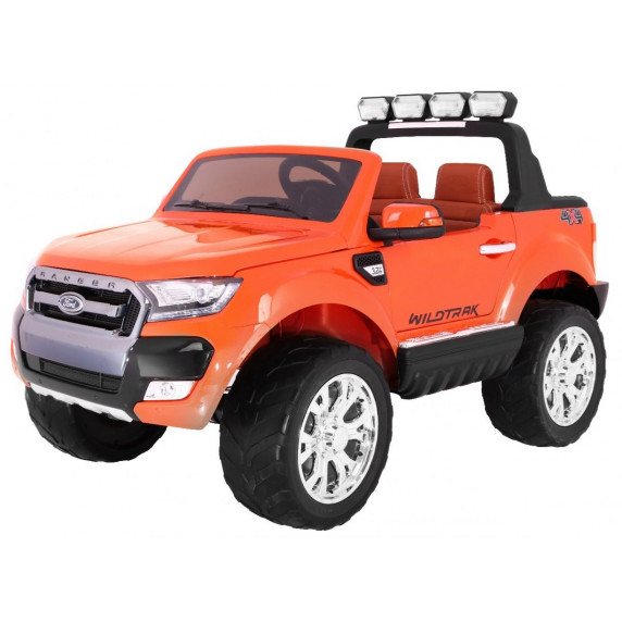 Elektrické autíčko lakované FORD Ranger 4x4 FaceLifting - oranžové