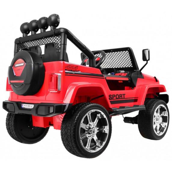 Elektrické autíčko RAPTOR DRIFTER Drive Inlea4Fun 4X4 - červené